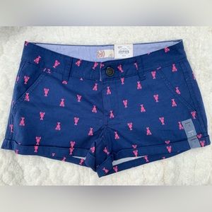 SO Pink Lobster  Shorts NEW Sz. 5